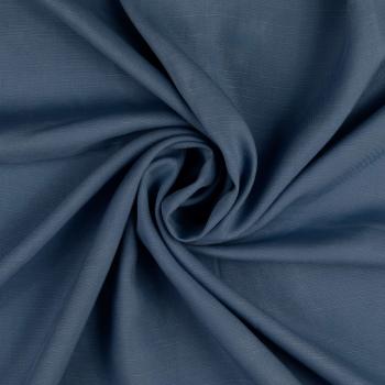 Tencel Leinen - uni, jeansblau